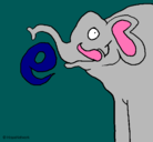Dibujo Elefante pintado por SARAHIANGELICATORRES
