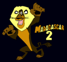 Dibujo Madagascar 2 Alex pintado por nayerlith
