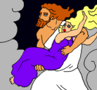 Dibujo El rapto de Perséfone pintado por MaiteLoKITA