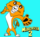 Dibujo Madagascar 2 Alex 2 pintado por pacojosue