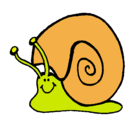 Dibujo Caracol  pintado por chuchin