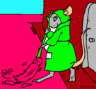 Dibujo La ratita presumida 1 pintado por samntantalesly