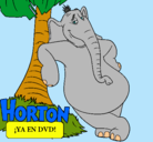 Dibujo Horton pintado por s