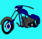 Dibujo Moto pintado por seba500