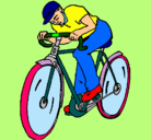 Dibujo Ciclismo pintado por OLIMPIA