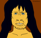 Dibujo Homo Sapiens pintado por le
