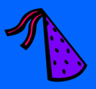 Dibujo Sombrero de cumpleaños pintado por beatriz