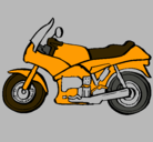 Dibujo Motocicleta pintado por albaro