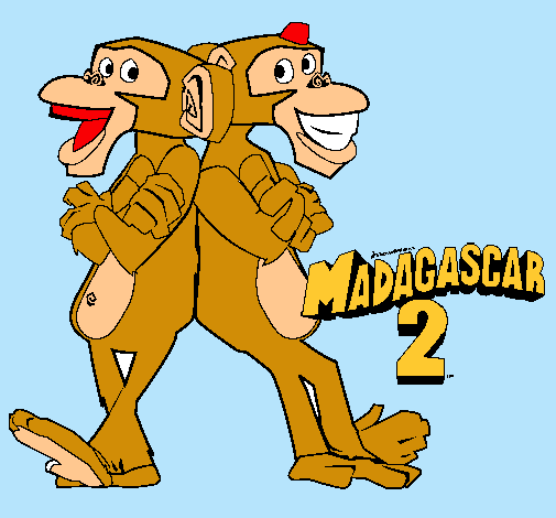 Madagascar 2 Manson y Phil 2