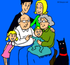 Dibujo Familia pintado por mr.x