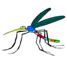 Dibujo Mosquito pintado por mosquito