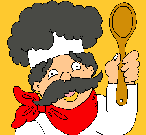 Chef con bigote