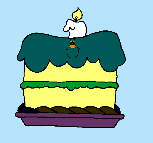 Pastel de cumpleaños