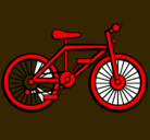Dibujo Bicicleta pintado por luifer