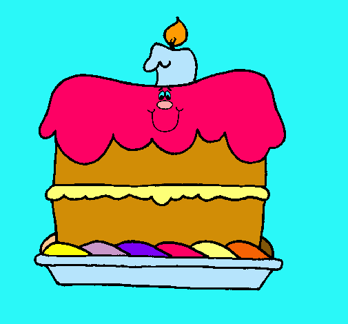 Pastel de cumpleaños