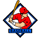 Dibujo Logo de béisbol pintado por Daniela