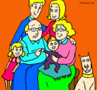 Dibujo Familia pintado por danithebedut