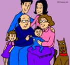 Dibujo Familia pintado por Ethni