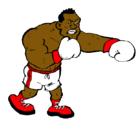 Dibujo Boxeador pintado por nerobentin