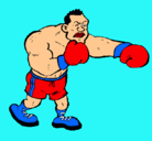 Dibujo Boxeador pintado por ubay
