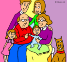 Dibujo Familia pintado por JENNIFERLOPEZ