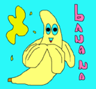 Dibujo Banana pintado por MICAELA