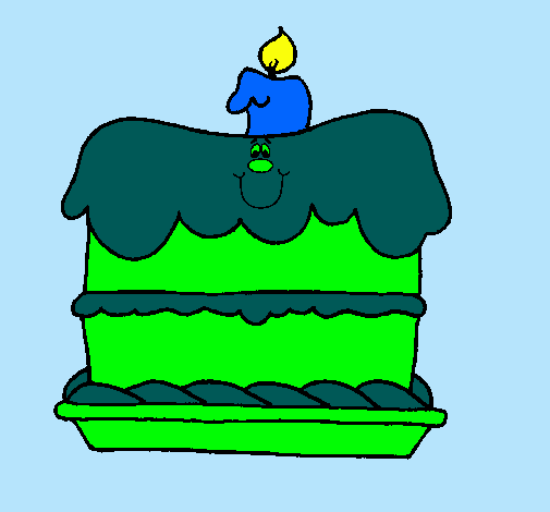 Pastel de cumpleaños