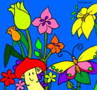 Dibujo Fauna y flora pintado por vivi