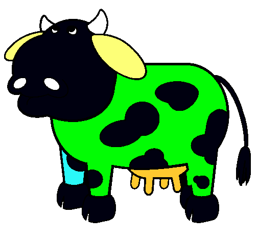 Vaca pensativa