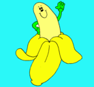 Dibujo Banana pintado por dilver