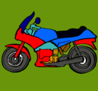 Dibujo Motocicleta pintado por gaspar