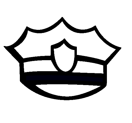 Gorra de policía