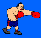 Dibujo Boxeador pintado por ALBERTCAMPOY