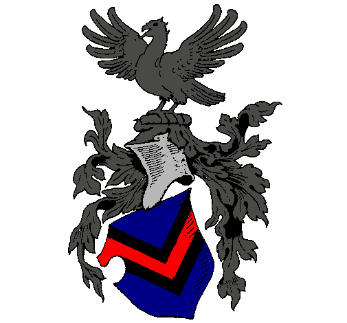 Escudo de armas y aguila 