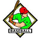 Dibujo Logo de béisbol pintado por juandavid