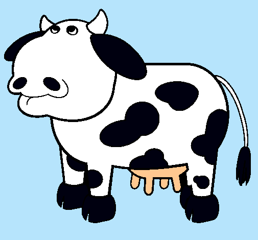 Vaca pensativa