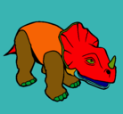 Dibujo Triceratops II pintado por lautaroa