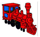 Dibujo Tren pintado por GERVI