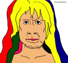 Dibujo Homo Sapiens pintado por ALMA