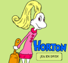 Dibujo Horton - Sally O'Maley pintado por yenny