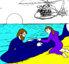 Dibujo Rescate ballena pintado por lucianasantacruz