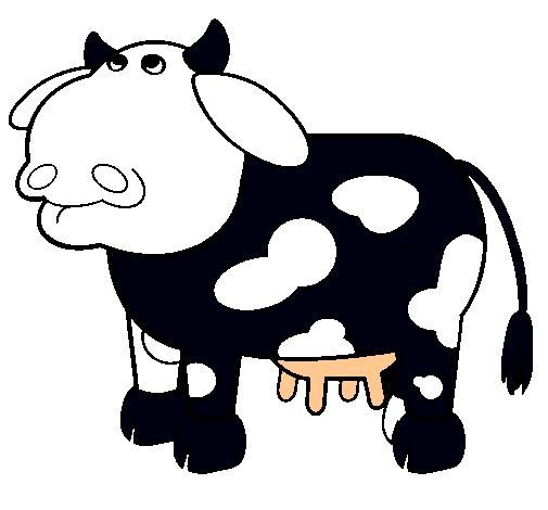 Vaca pensativa