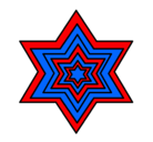 Dibujo Estrella 2 pintado por cruzazul