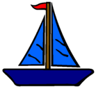Dibujo Barco velero pintado por ASTERIXBUPS