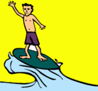 Dibujo Surfista pintado por smithmullo