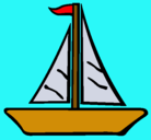 Dibujo Barco velero pintado por fabri