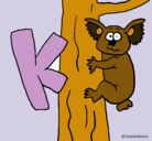 Dibujo Koala pintado por Vivi