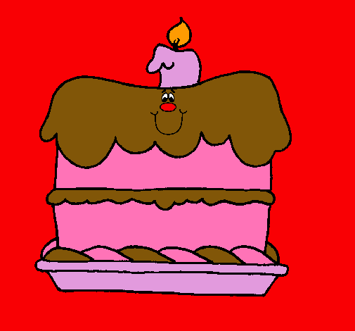 Pastel de cumpleaños