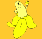 Dibujo Banana pintado por Marineta