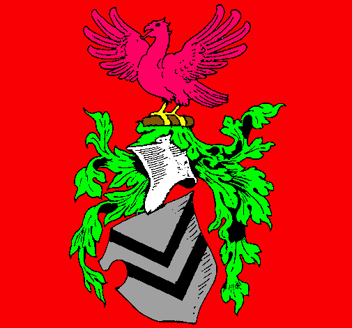 Escudo de armas y aguila 